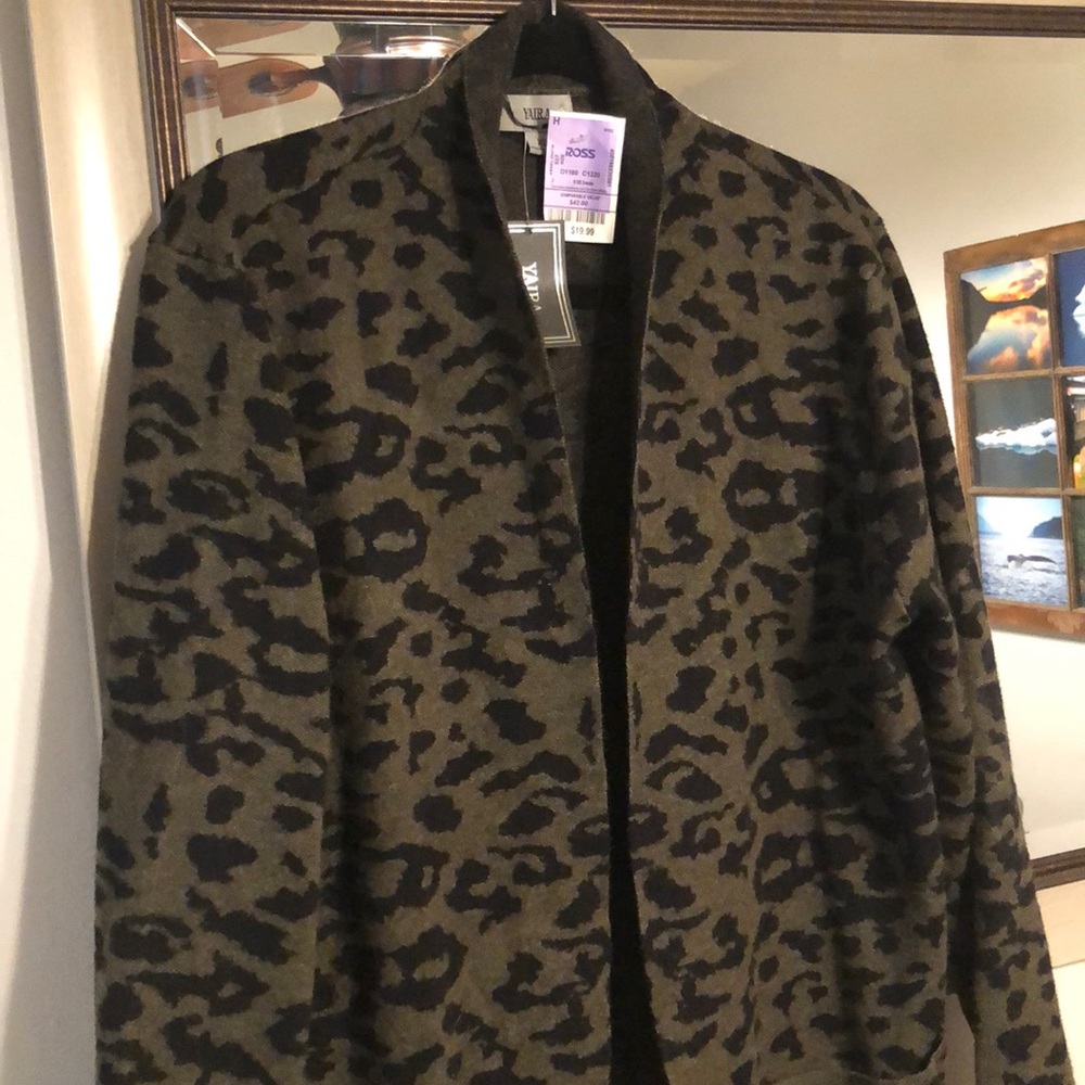 Olive cardigan